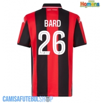 Camisa de time de futebol OGC Nice Melvin Bard  #26 Replicas 1º Equipamento 2025-26 Manga Curta